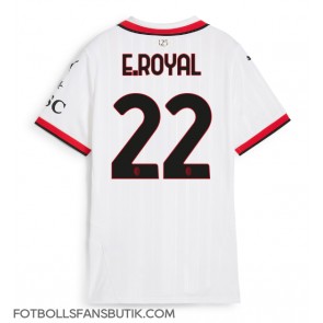 AC Milan Emerson Royal #22 Replika Bortatröja Damer 2024-25 Kortärmad